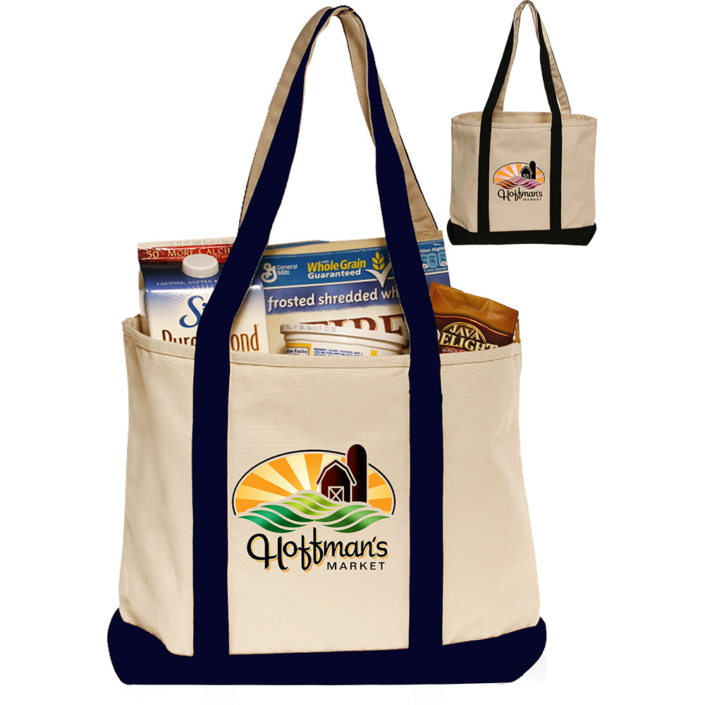 Heavyweight Cotton Tote Bags ATOT210 BP Unlimited Imprint Min 12