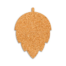 Load image into Gallery viewer, 1/8&quot; Cork Coaster - Hop Shape #CCSTHOP Min 1
