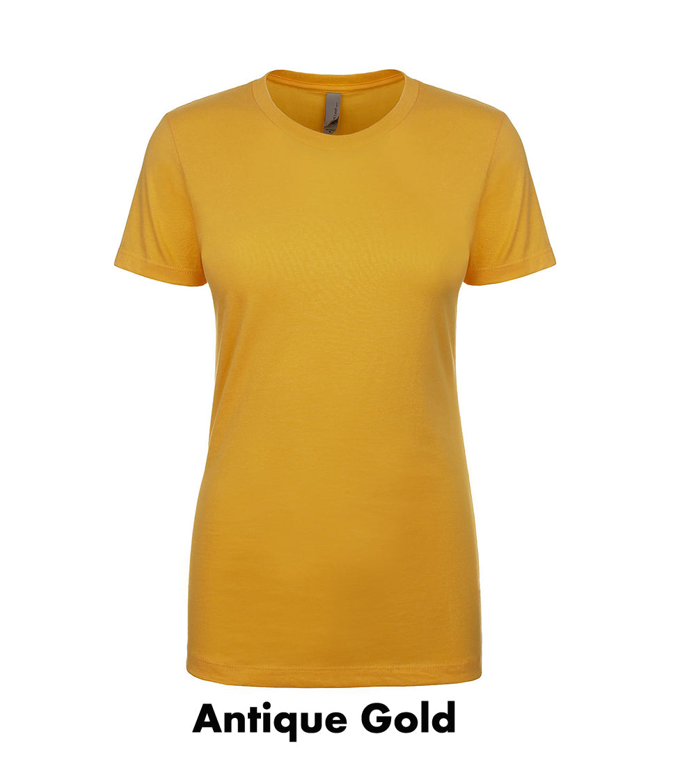 Next Level Ladies Boyfriend Combed Cotton T-shirt #ANL3900 2 Color Min 12