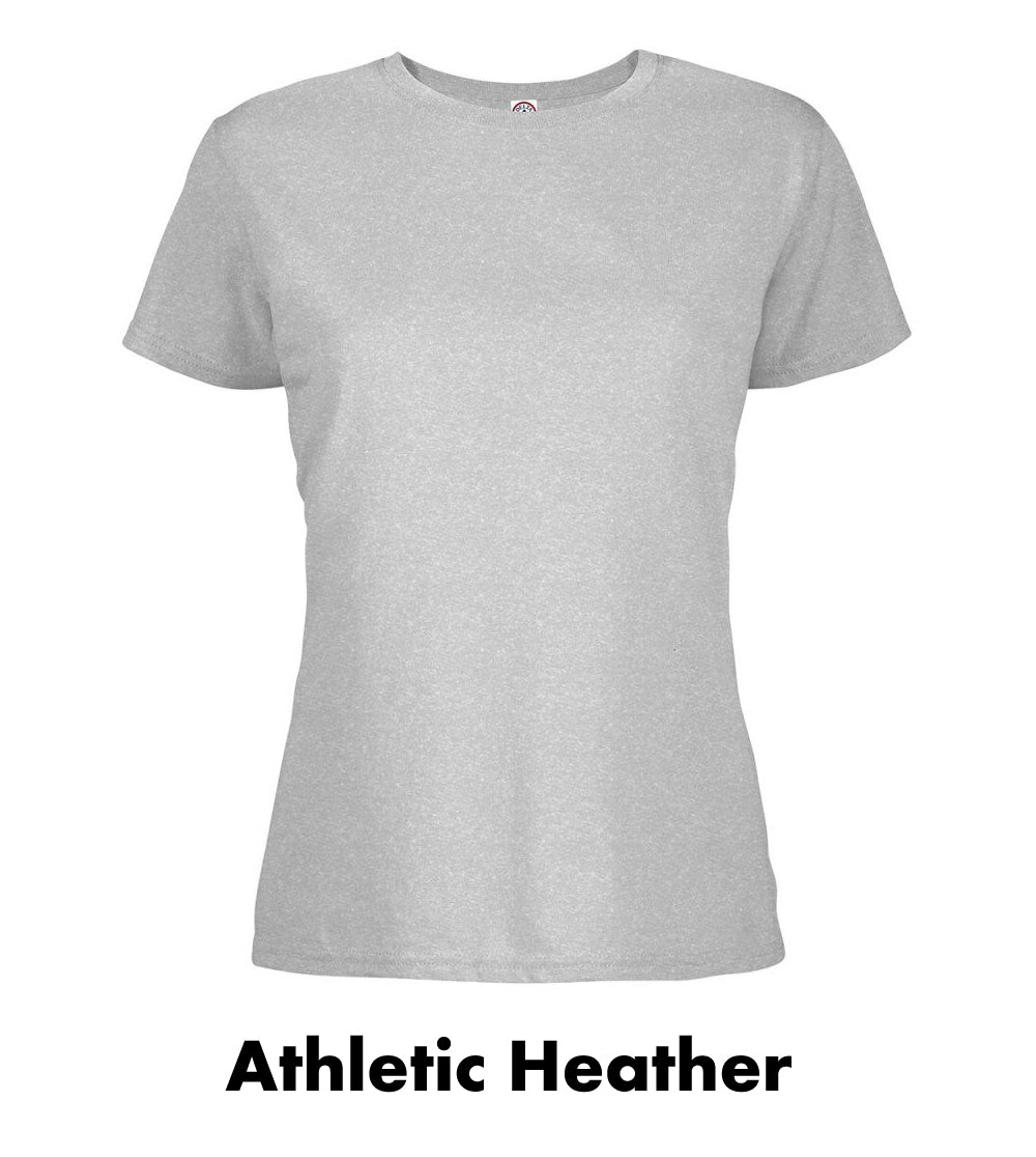 Delta Apparel Ladies 30/1's Soft Spun Tee #A12500L 1 Color, Colors Min 12