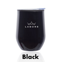 Load image into Gallery viewer, 12 oz. Shelby Stemless Wine Glass with lid #ASW47 Color- 2 Color Imprint Min 12
