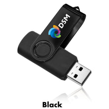 Load image into Gallery viewer, 8 GB Swivel USB Drive #AUSB0028GB 2 Color Imprint Min 12
