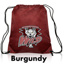 Load image into Gallery viewer, Classic Polyester Drawstring Backpacks #ABPK10 Color- 1 Color Imprint Min 12
