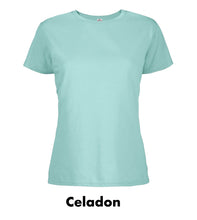 Load image into Gallery viewer, Delta Apparel Ladies 30/1&#39;s Soft Spun Tee #A12500L 1 Color, Colors Min 12
