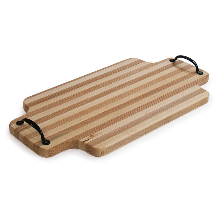 Combination Wood Edge Grain Cutting Board with Handles #RCTCH1612 Min 1