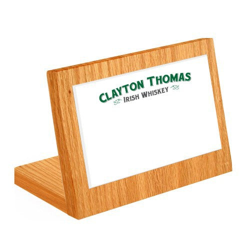 Countertop Wood Wet-Erase Board - 3.5