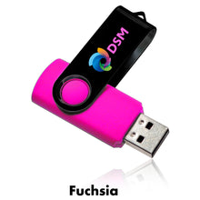 Load image into Gallery viewer, 8 GB Swivel USB Drive #AUSB0028GB 1 Color Imprint Min 12
