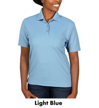 Load image into Gallery viewer, Blue Generation Ladies Value Moisture Wicking Polo Shirt #ABGEN6300 2 Color Min 12
