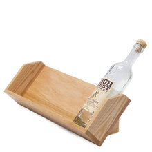 Load image into Gallery viewer, Oak Shelf Style Bottle Glorifier - 5 Bottle #BPBGW5 Min 1
