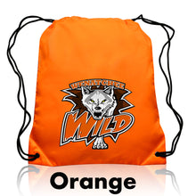 Load image into Gallery viewer, Classic Polyester Drawstring Backpacks #ABPK10 Color- 1 Color Imprint Min 12
