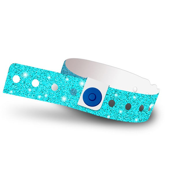 Plastic Sparkle Wristbands #PLSP Min 100