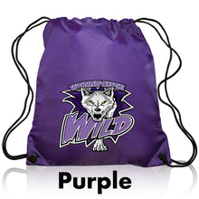 Load image into Gallery viewer, Classic Polyester Drawstring Backpacks #ABPK10 Color- 1 Color Imprint Min 12
