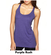 Load image into Gallery viewer, Next Level Tri-Blend Racerback Tank Top #ANL6733 2 Color Min 12
