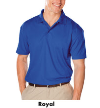 Load image into Gallery viewer, Blue Generation Men&#39;s Value Moisture Wicking Polo Shirt #ABGEN7300 2 Color Min 12
