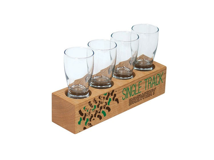 Sampler Block Beer Flight - 4 Pocket #SPBK004 Min 1