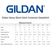 Load image into Gallery viewer, Gildan++ Heavy Blend++ Adult Crewneck Sweatshirt #A18000 1 Color, White Min 12
