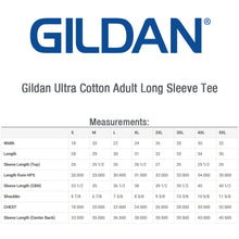 Load image into Gallery viewer, Gildan Ultra Cotton Long Sleeve T-shirt #AG2400 2 Color, Colors Min 12
