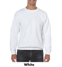 Load image into Gallery viewer, Gildan++ Heavy Blend++ Adult Crewneck Sweatshirt #A18000 BP Unlimited, White Min 12
