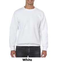 Load image into Gallery viewer, Gildan++ Heavy Blend++ Adult Crewneck Sweatshirt #A18000 2 Color, White Min 12
