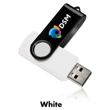 Load image into Gallery viewer, 8 GB Swivel USB Drive #AUSB0028GB 1 Color Imprint Min 12
