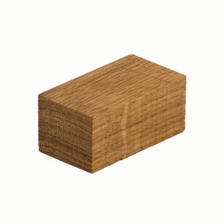 Wood Riser - 2.5 x 1.36 x 1.12 - Oak #WRK25125 Min 1