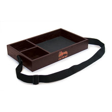 Load image into Gallery viewer, Wood Serving Tray with Adjustable Strap - 3 Compartment #BPWST003 Min 1
